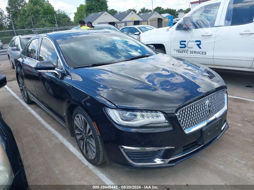 2019 Lincoln Mkz Reserve Ii VIN: 3LN6L5FC3KR621487 Lot: 39449442