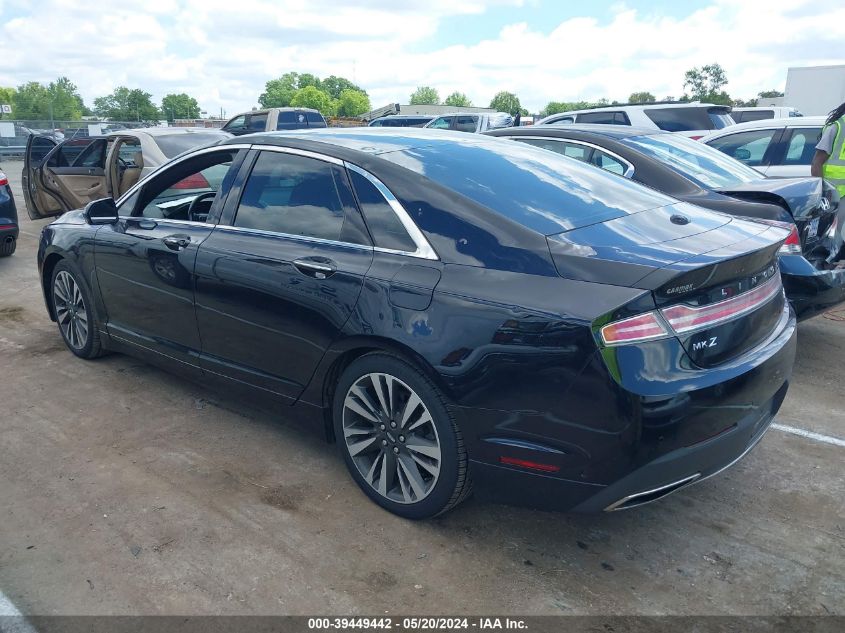 2019 Lincoln Mkz Reserve Ii VIN: 3LN6L5FC3KR621487 Lot: 39449442