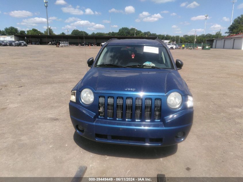 2009 Jeep Compass Sport VIN: 1J4FF47B59D113210 Lot: 39449449