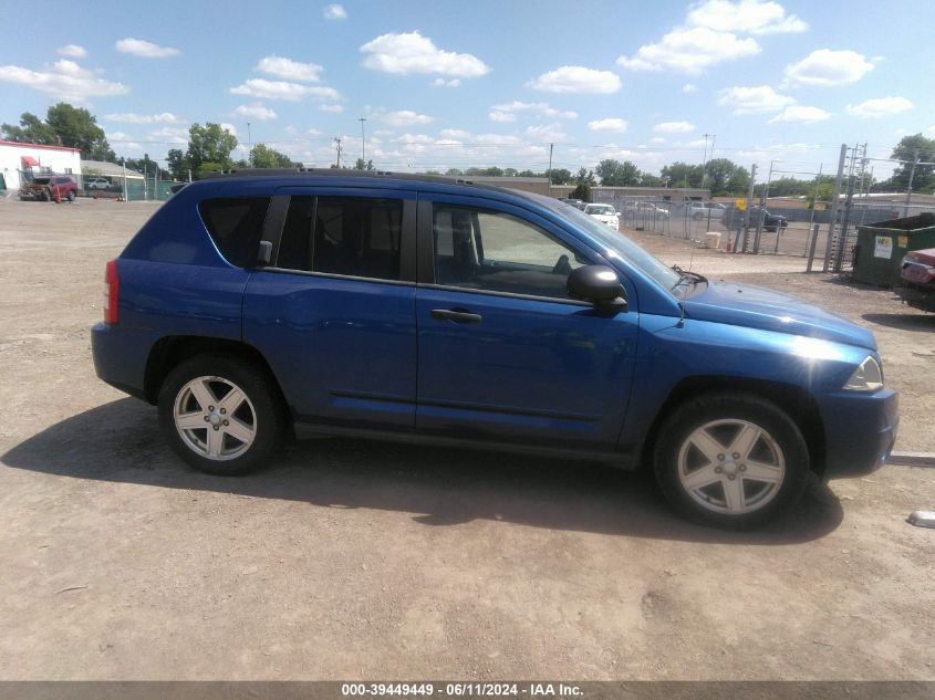 2009 Jeep Compass Sport VIN: 1J4FF47B59D113210 Lot: 39449449