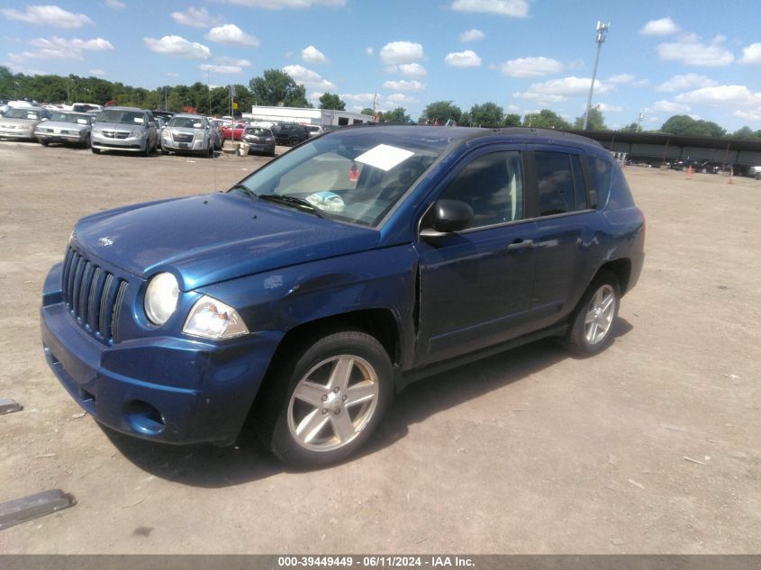 2009 Jeep Compass Sport VIN: 1J4FF47B59D113210 Lot: 39449449