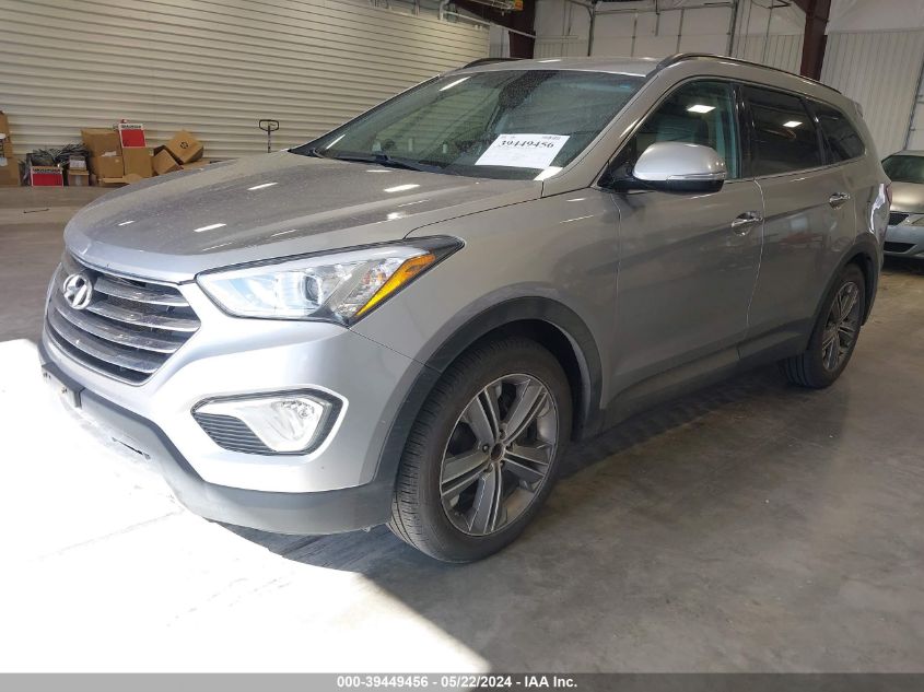 2015 Hyundai Santa Fe Limited VIN: KM8SNDHFXFU091740 Lot: 39449456