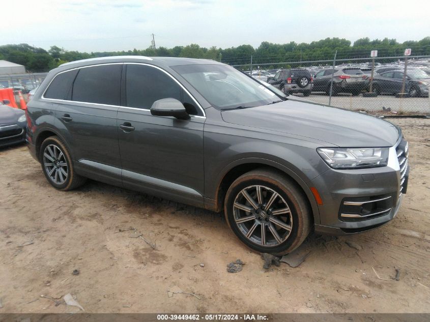 2017 Audi Q7 3.0T Premium VIN: WA1LAAF76HD055569 Lot: 39449462