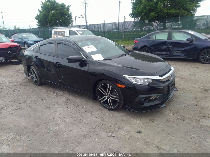 2018 Honda Civic Ex VIN: 2HGFC2F73JH575967 Lot: 39449467