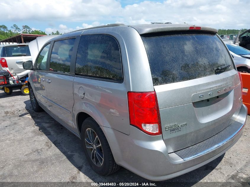 2017 Dodge Grand Caravan Gt VIN: 2C4RDGEG9HR865500 Lot: 39449483