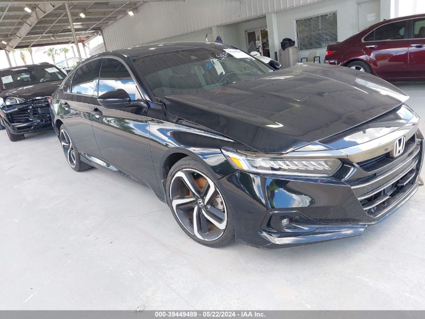 2021 HONDA ACCORD  (VIN: 1HGCV1F3XMA004273)
