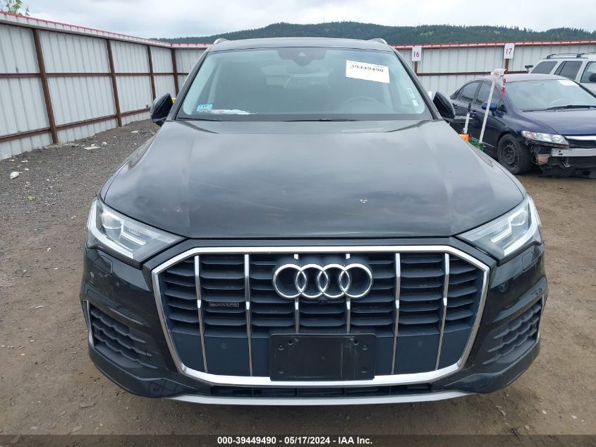 2021 Audi Q7 Premium Plus VIN: WA1LXAF73MD013613 Lot: 39449490