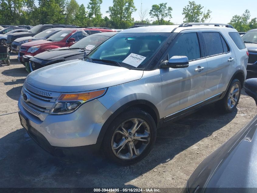 2014 Ford Explorer Limited VIN: 1FM5K8F80EGB12108 Lot: 39449495