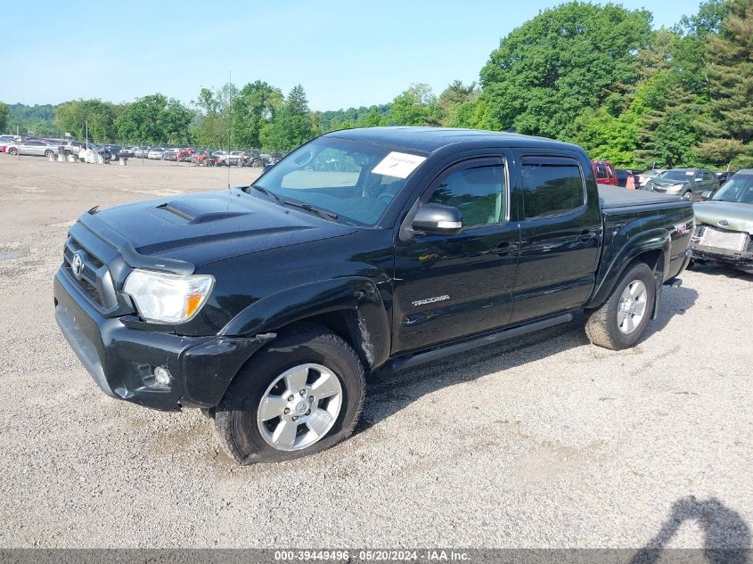 2013 Toyota Tacoma Double Cab VIN: 5TFLU4ENXDX060989 Lot: 39449496