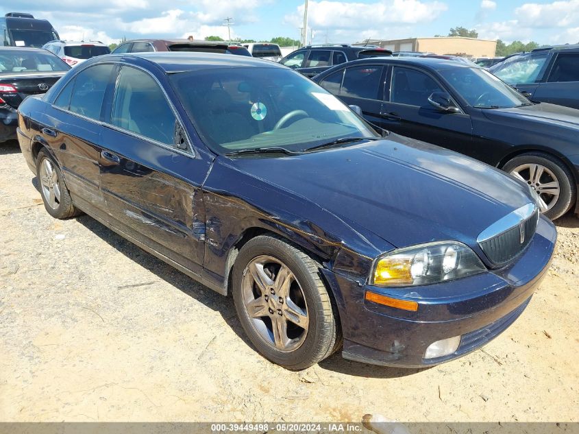 2001 Lincoln Ls V6 Auto/V6 Manual VIN: 1LNHM86S81Y714505 Lot: 39449498