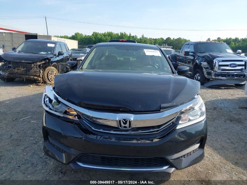 2017 Honda Accord Lx VIN: 1HGCR2F30HA179583 Lot: 39449517