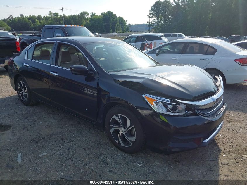 2017 Honda Accord Lx VIN: 1HGCR2F30HA179583 Lot: 39449517