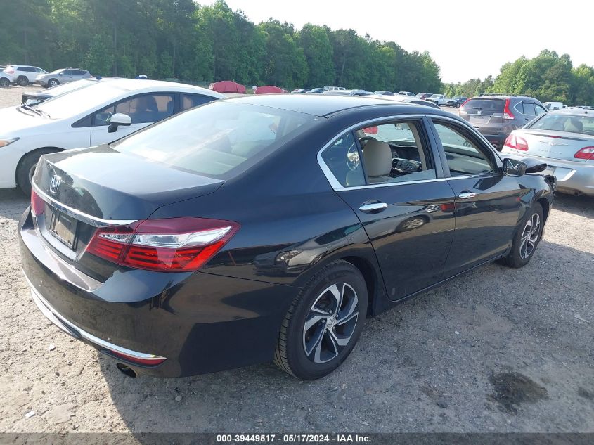 2017 Honda Accord Lx VIN: 1HGCR2F30HA179583 Lot: 39449517