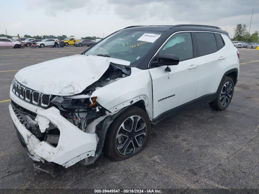 2023 JEEP COMPASS LIMITED 4X4 - 3C4NJDCN4PT569027