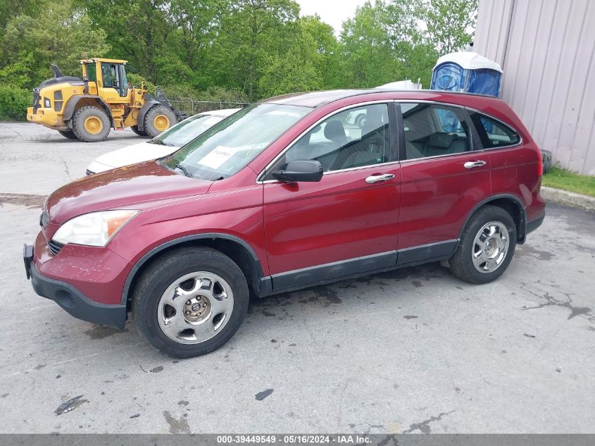 2008 Honda Cr-V Lx VIN: 5J6RE48368L039176 Lot: 39449549