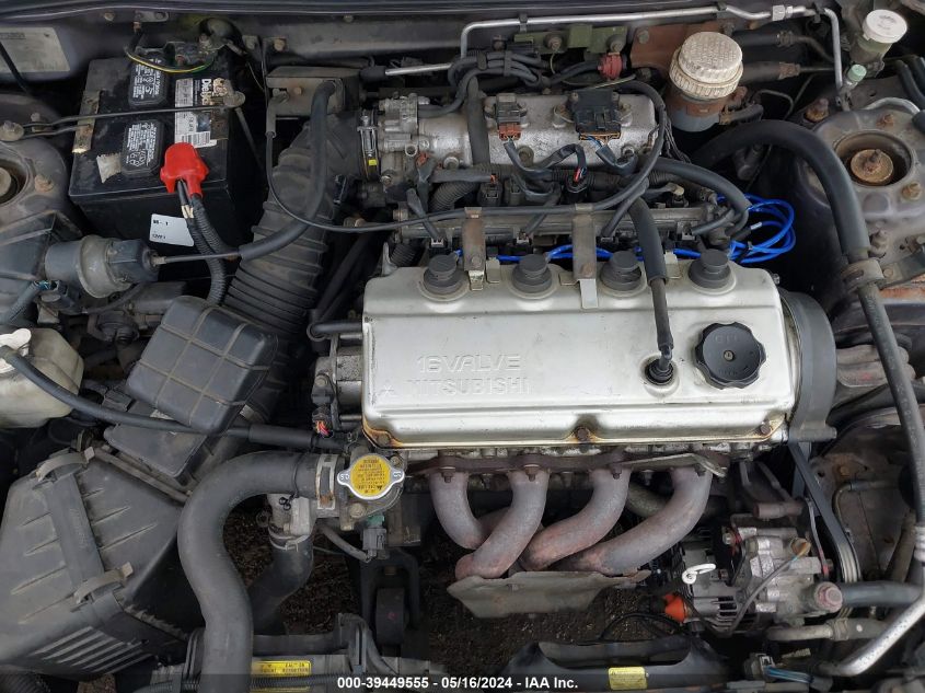 1998 Mitsubishi Eclipse Spyder Gs VIN: 4A3AX35G7WE003896 Lot: 39449555