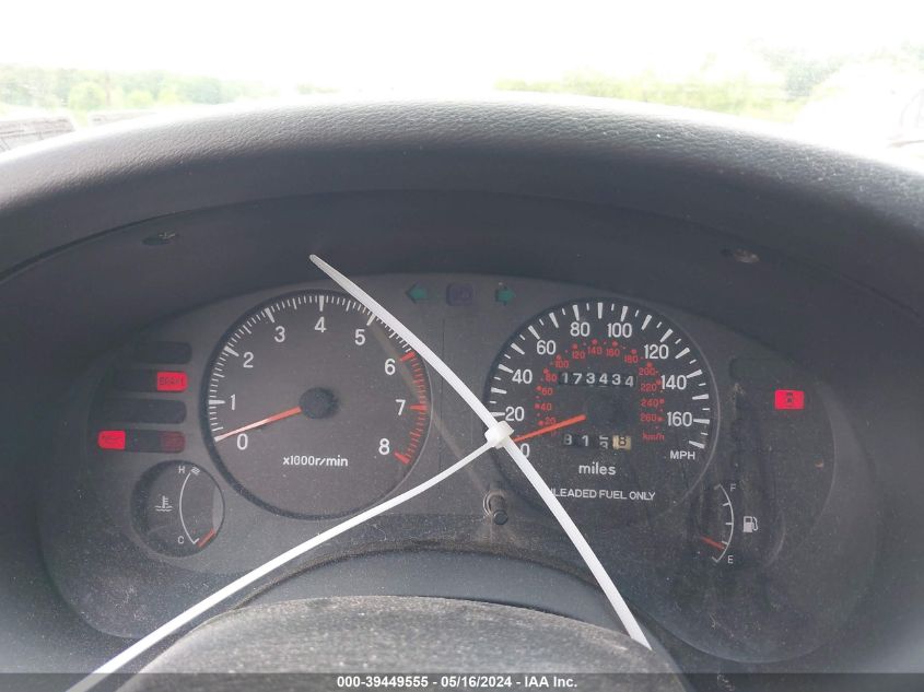 1998 Mitsubishi Eclipse Spyder Gs VIN: 4A3AX35G7WE003896 Lot: 39449555