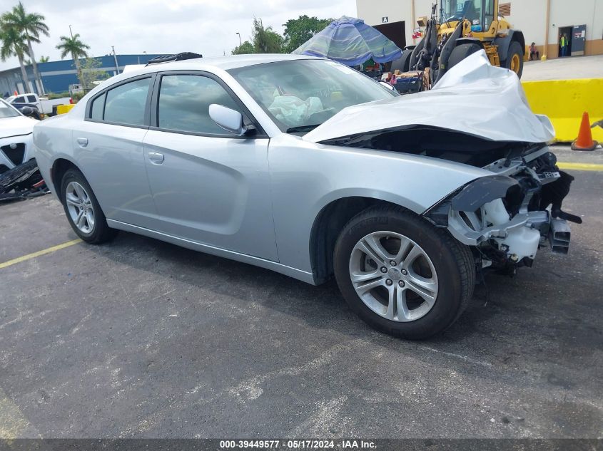 2022 Dodge Charger Sxt VIN: 2C3CDXBG2NH264106 Lot: 39449577