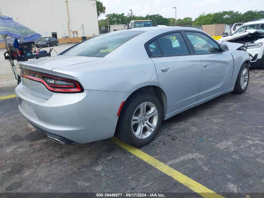 2022 Dodge Charger Sxt VIN: 2C3CDXBG2NH264106 Lot: 39449577