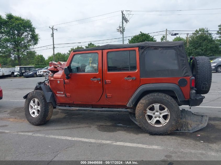 2014 Jeep Wrangler Unlimited Sport VIN: 1C4BJWDG1EL291467 Lot: 39449588