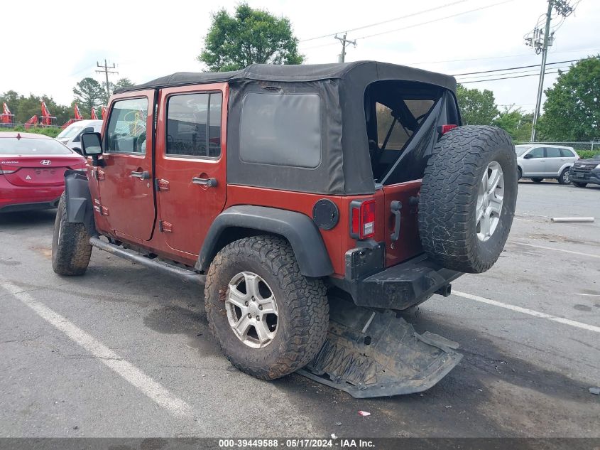 2014 Jeep Wrangler Unlimited Sport VIN: 1C4BJWDG1EL291467 Lot: 39449588