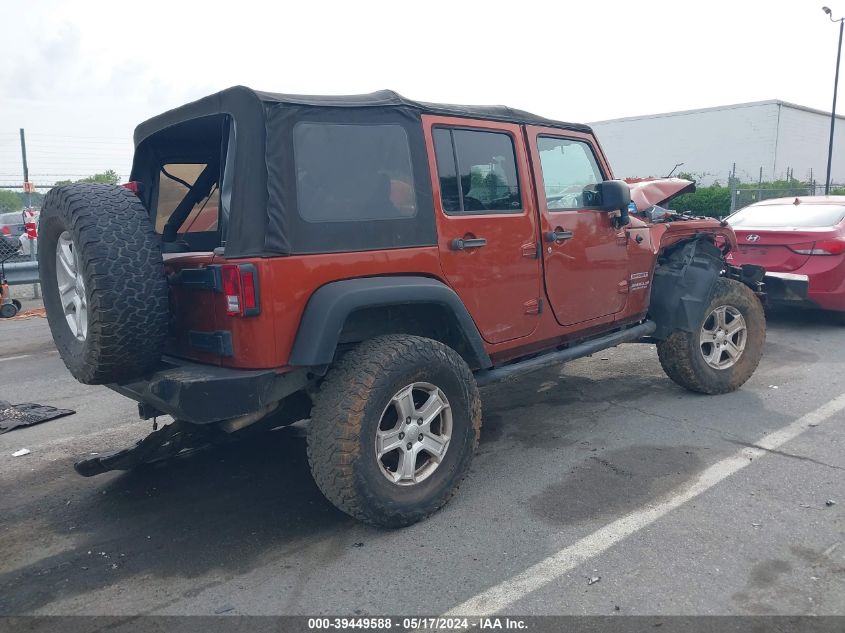 2014 Jeep Wrangler Unlimited Sport VIN: 1C4BJWDG1EL291467 Lot: 39449588