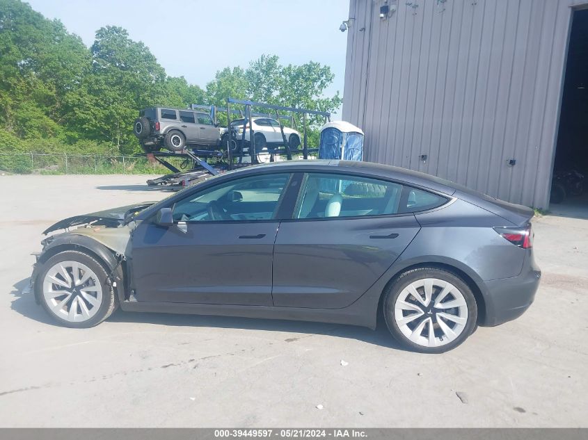 2021 Tesla Model 3 Long Range Dual Motor All-Wheel Drive VIN: 5YJ3E1EB5MF926559 Lot: 39449597