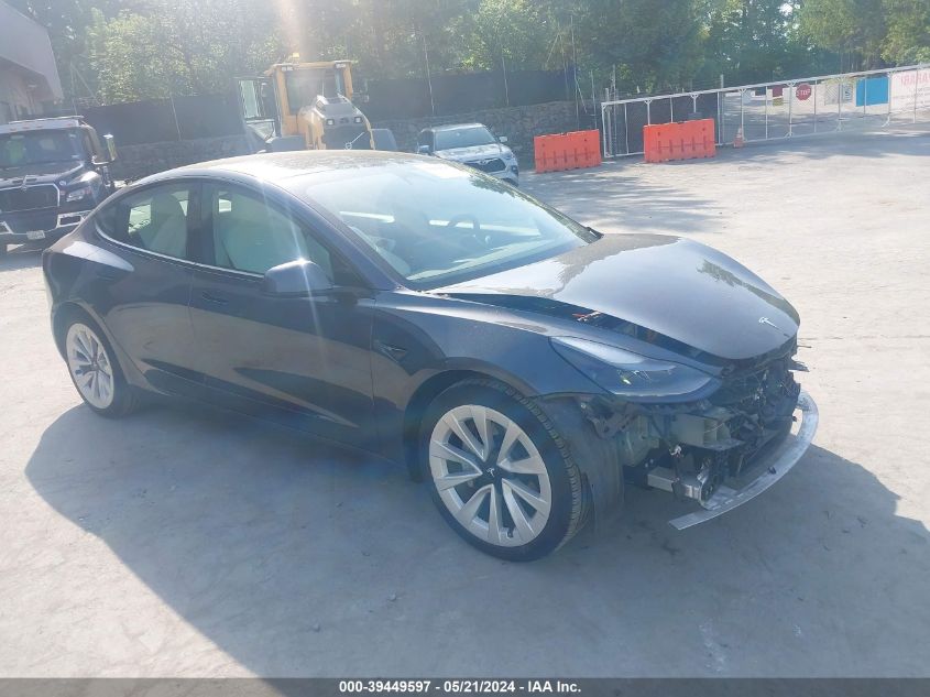 2021 Tesla Model 3 Long Range Dual Motor All-Wheel Drive VIN: 5YJ3E1EB5MF926559 Lot: 39449597