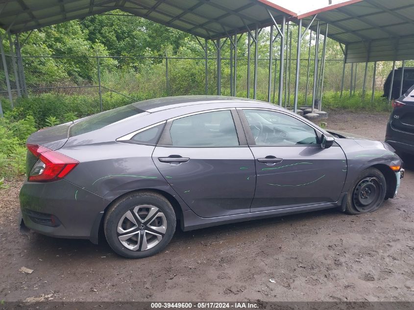 2018 Honda Civic Lx VIN: 2HGFC2F57JH605454 Lot: 39449600