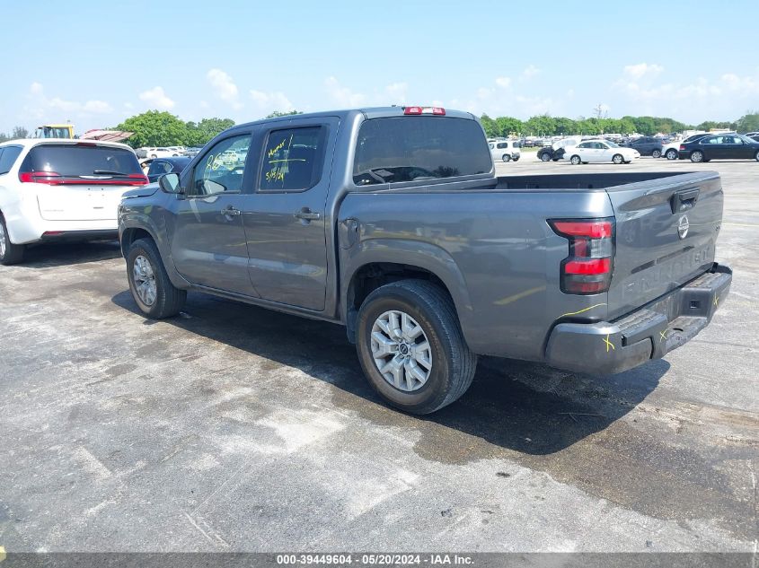 2022 Nissan Frontier Sv 4X2 VIN: 1N6ED1EJ3NN688648 Lot: 39449604