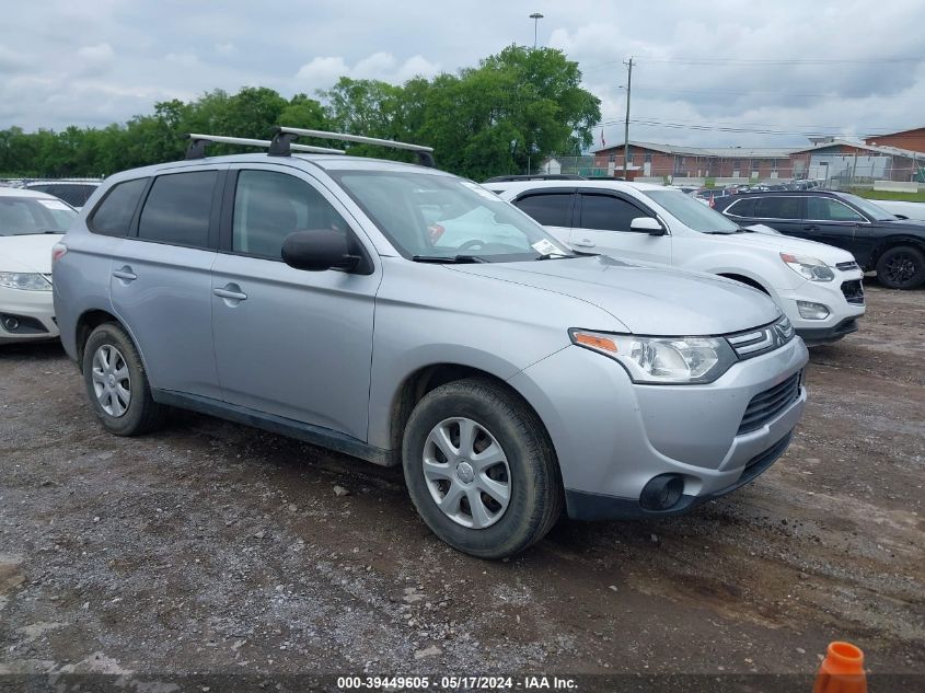 2014 Mitsubishi Outlander Es VIN: JA4AD2A37EZ006338 Lot: 39449605