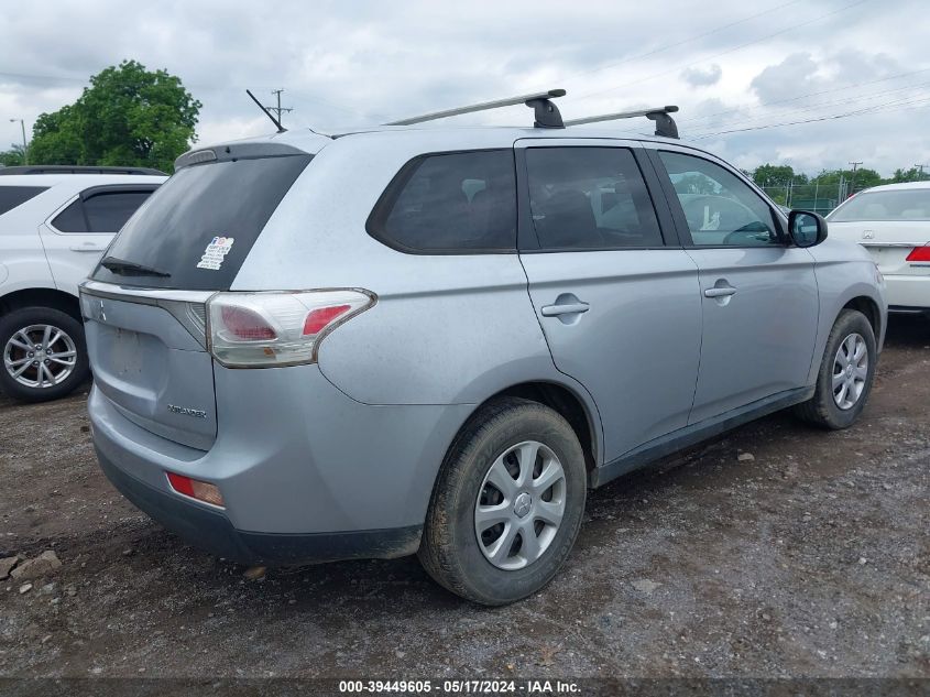 2014 Mitsubishi Outlander Es VIN: JA4AD2A37EZ006338 Lot: 39449605