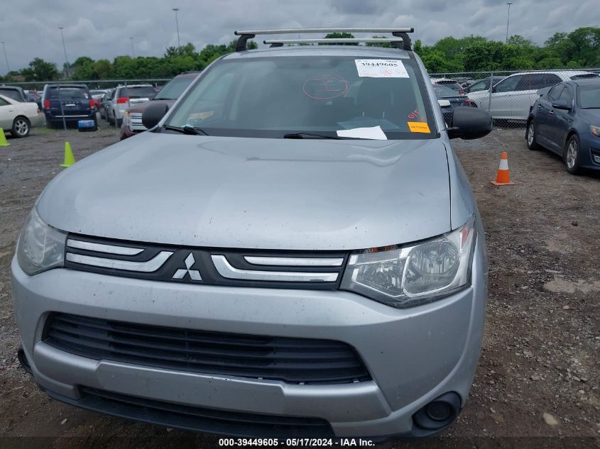 2014 Mitsubishi Outlander Es VIN: JA4AD2A37EZ006338 Lot: 39449605