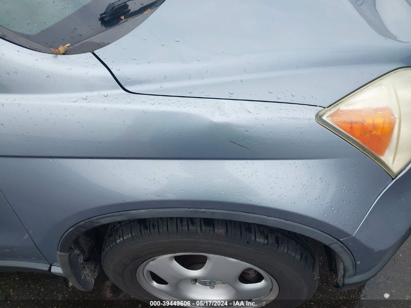 2009 Honda Cr-V Lx VIN: 3CZRE38389G705351 Lot: 39449606