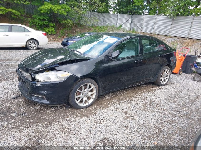 2013 Dodge Dart Sxt VIN: 1C3CDFBA9DD195433 Lot: 39449608