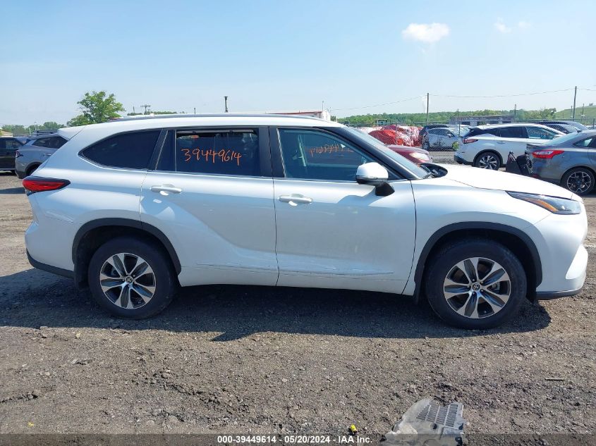 2023 Toyota Highlander L/Le/Xle/Limited/Platinum VIN: 5TDKDRBH9PS010747 Lot: 39449614