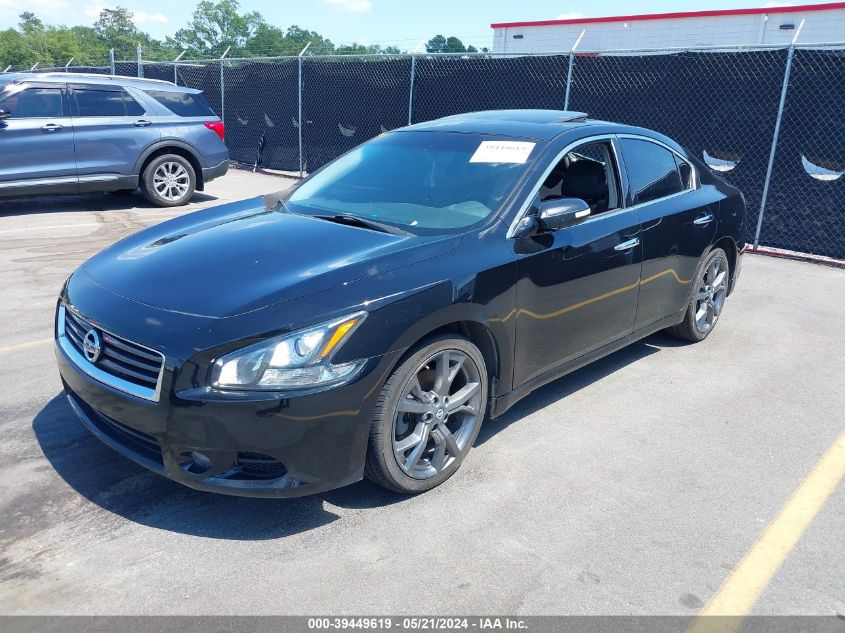 2013 Nissan Maxima 3.5 Sv VIN: 1N4AA5AP8DC824686 Lot: 39449619