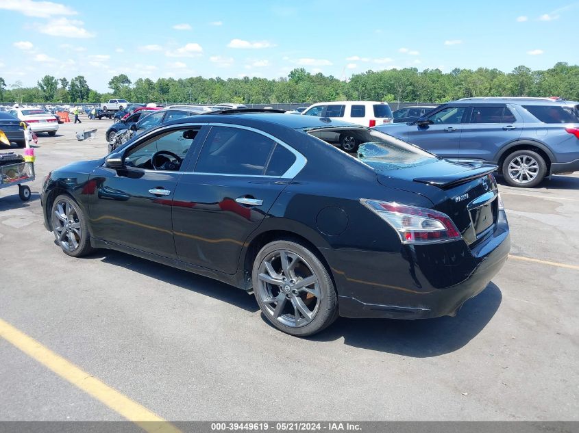 2013 Nissan Maxima 3.5 Sv VIN: 1N4AA5AP8DC824686 Lot: 39449619