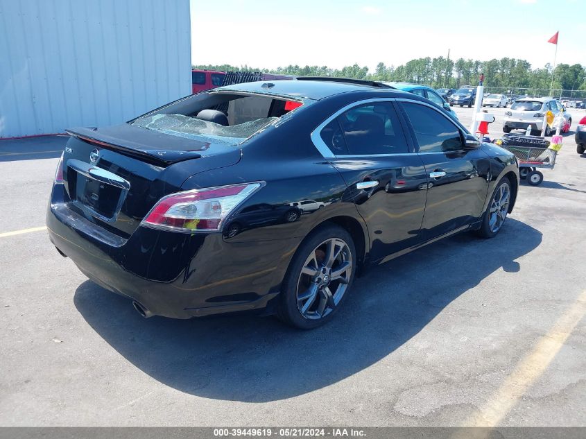 2013 Nissan Maxima 3.5 Sv VIN: 1N4AA5AP8DC824686 Lot: 39449619