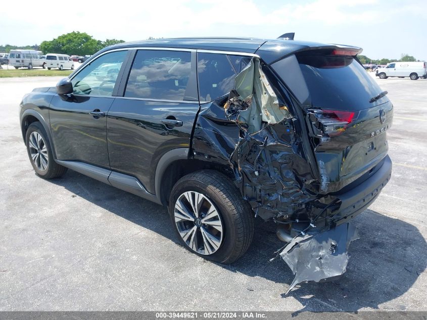 2023 Nissan Rogue Sv Fwd VIN: 5N1BT3BA4PC833747 Lot: 39449621