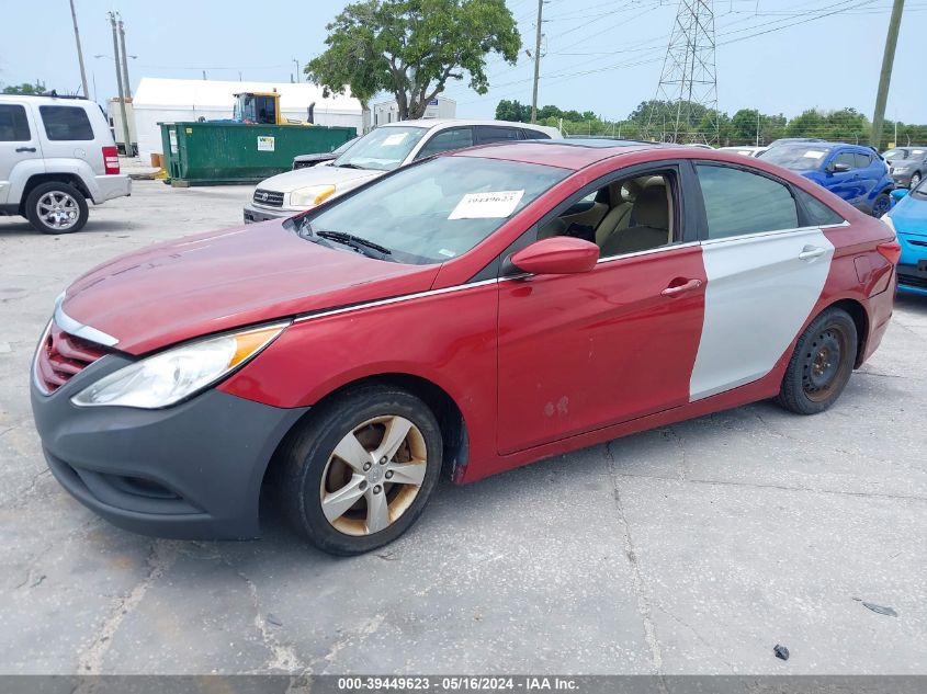 2012 Hyundai Sonata Gls VIN: 5NPEB4AC5CH460147 Lot: 39449623