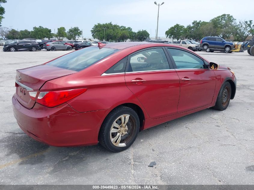 2012 Hyundai Sonata Gls VIN: 5NPEB4AC5CH460147 Lot: 39449623