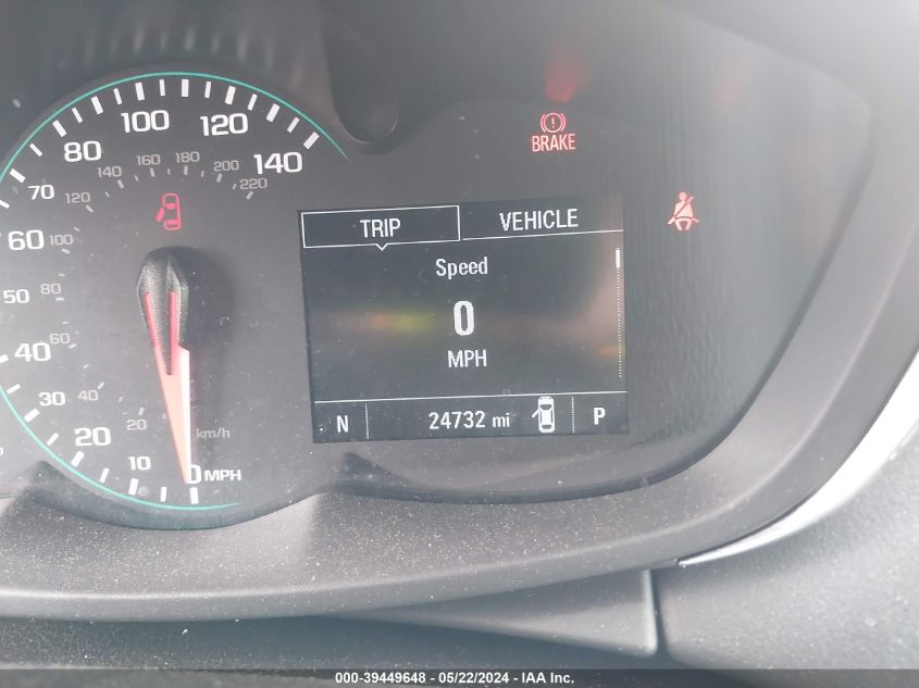 2022 Chevrolet Trax Awd Lt VIN: KL7CJPSM6NB500689 Lot: 39449648