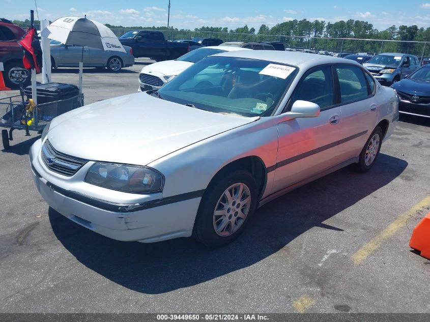 2003 Chevrolet Impala VIN: 2G1WF52E339147513 Lot: 39449650