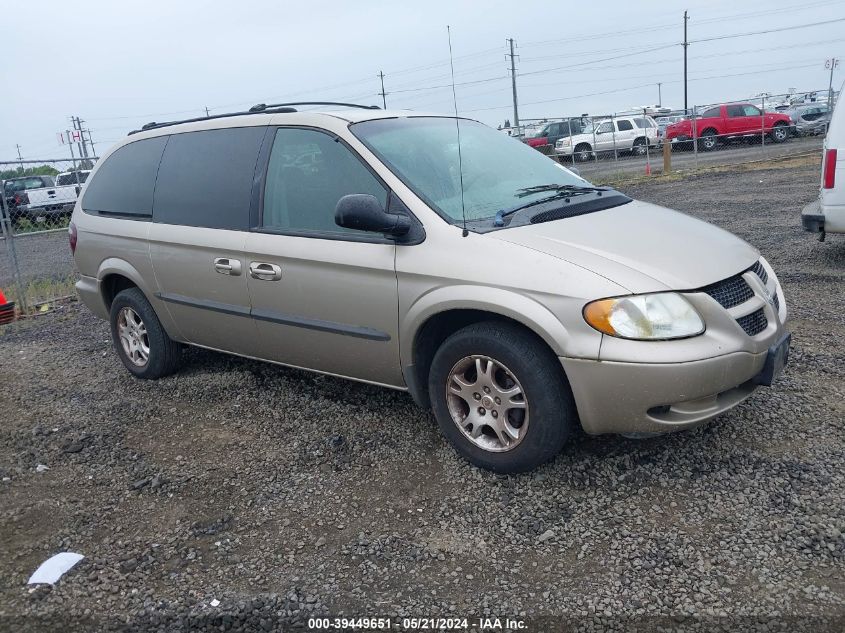 2002 Dodge Grand Caravan Ex VIN: 2B4GP74LX2R645817 Lot: 39449651