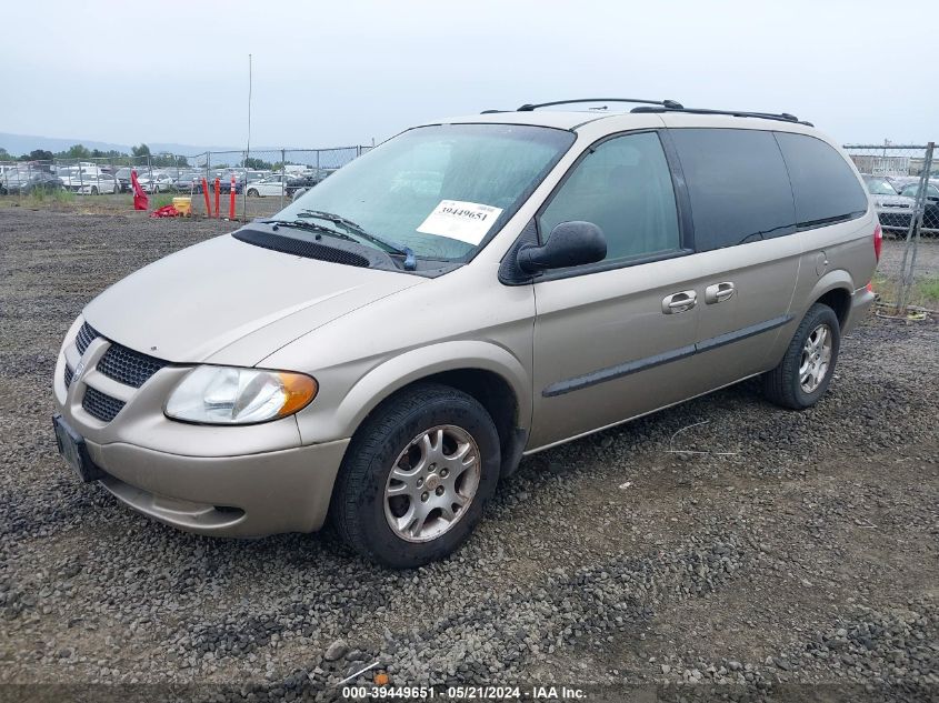 2002 Dodge Grand Caravan Ex VIN: 2B4GP74LX2R645817 Lot: 39449651