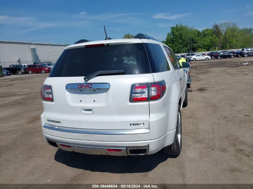 2016 GMC Acadia Denali VIN: 1GKKVTKD0GJ233073 Lot: 39449654