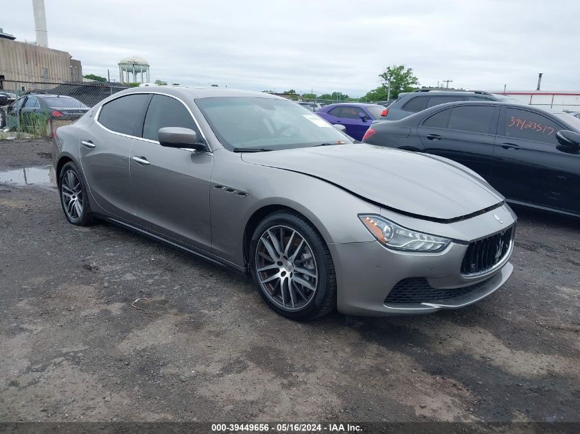 2015 Maserati Ghibli VIN: ZAM57XSA1F1155252 Lot: 39449656