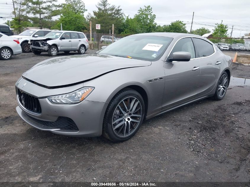 2015 Maserati Ghibli VIN: ZAM57XSA1F1155252 Lot: 39449656