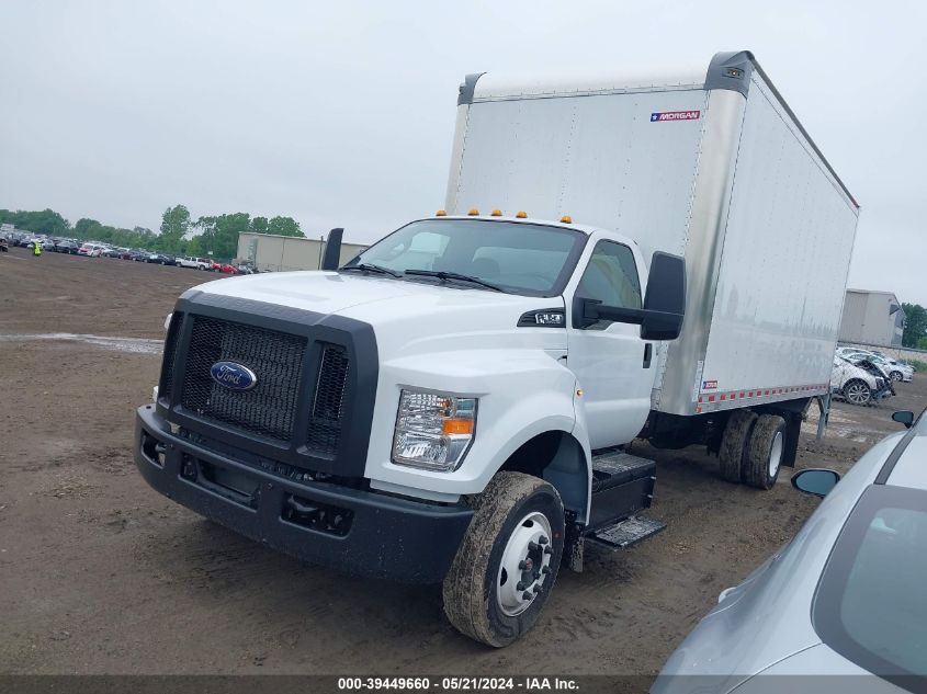 2024 Ford F-650 Gas Kick-Up Frame VIN: 1FDNF6BN6RDF09642 Lot: 39449660